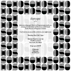 Diptyque Paris Large BAIES Black  Glass Can